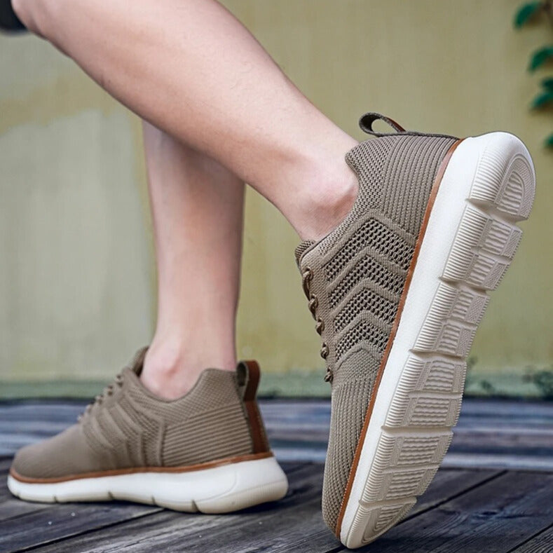 Sneakers Uomo in Maglia Flessibile Comfort Casual</s>