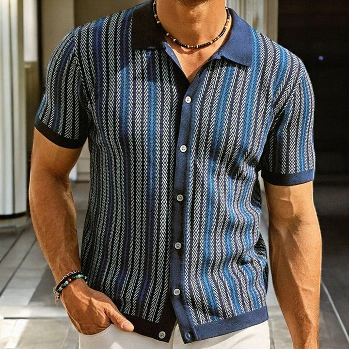 Camicia Uomo Cotone Colletto Classico Stile Smart Casual