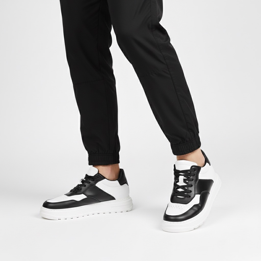 Sneakers Uomo con Rialzo Interno Design Moderno