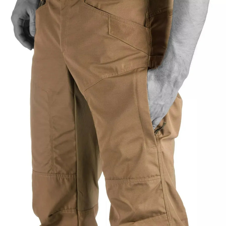 Pantaloni Cargo Uomo Tessuto Resistente Vestibilità Regular