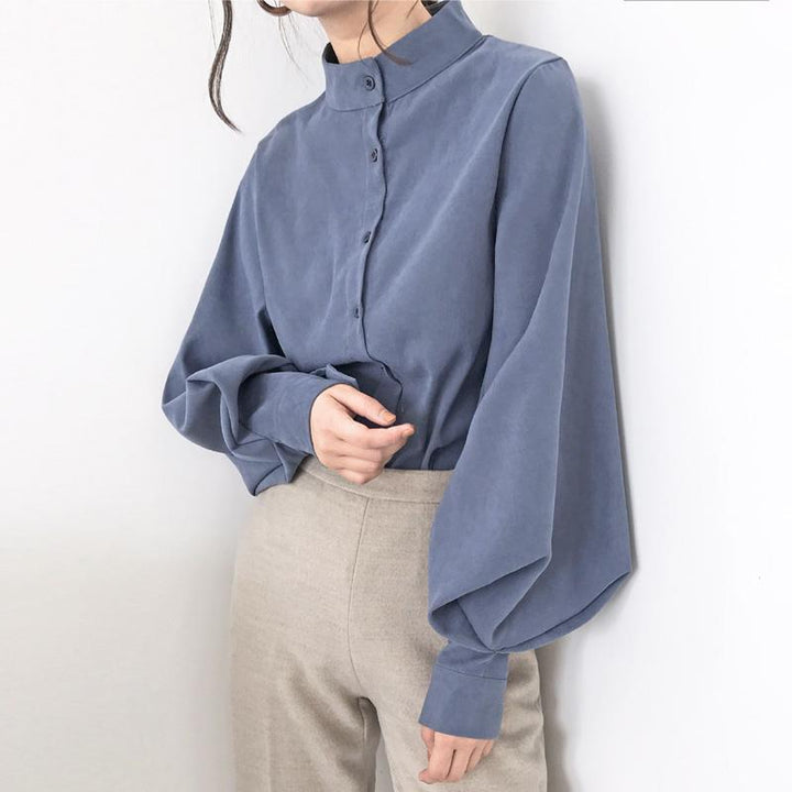 Camicia Donna Maniche Lunghe con Cappuccio Classica - Vesarelli