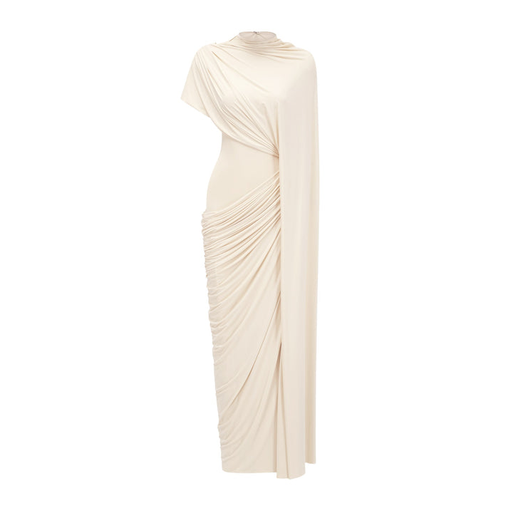 Abito Cerimonia Donna Drappeggio Elegante