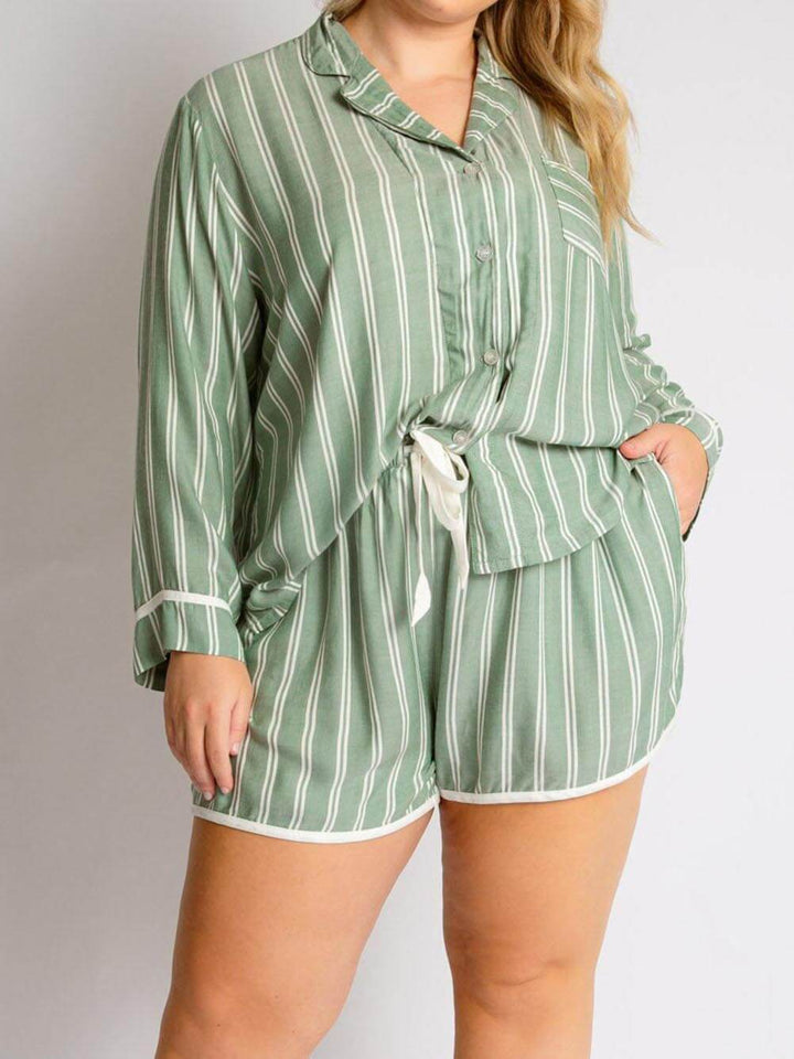Set Pigiama Donna Tessuto Morbido Vestibilità Comoda