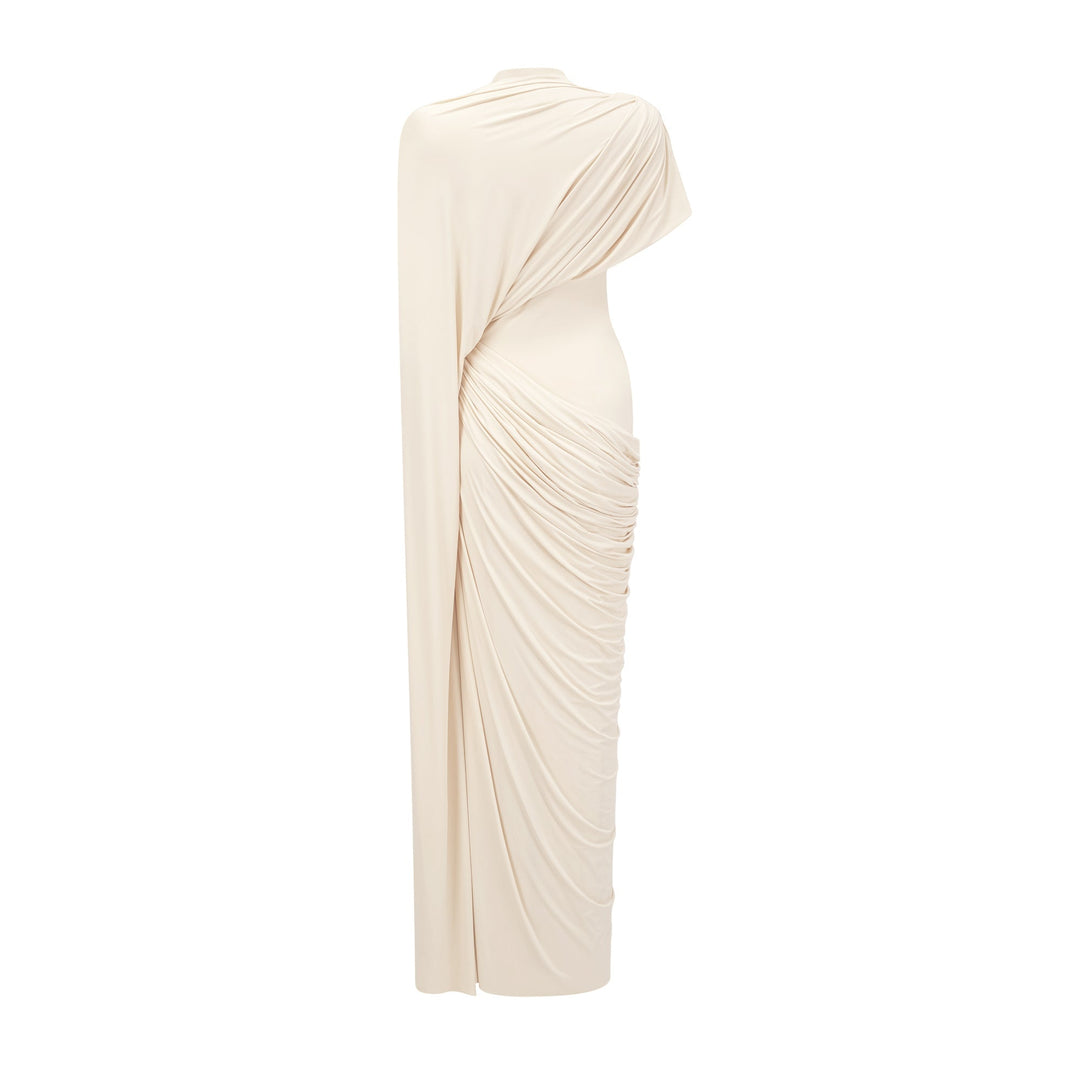Abito Cerimonia Donna Drappeggio Elegante