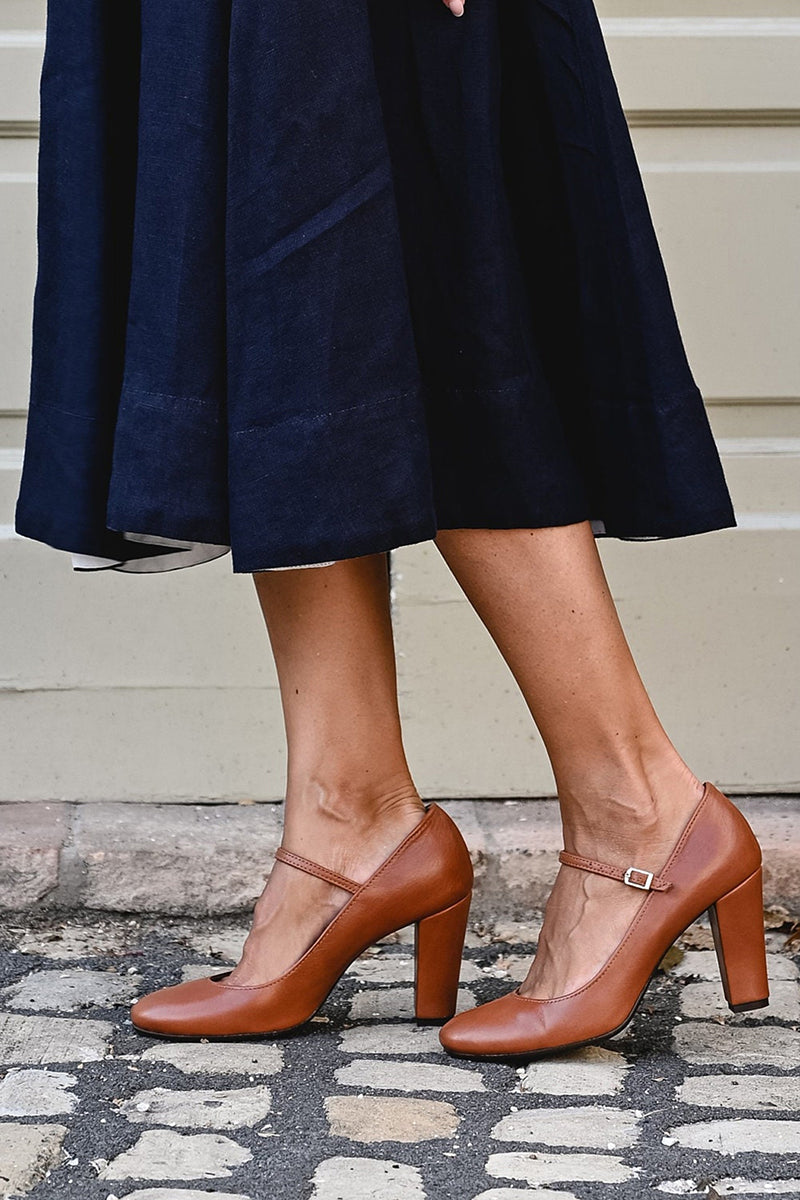 Sandali Donna Tacco Basso Largo Comodi Stile Quotidiano