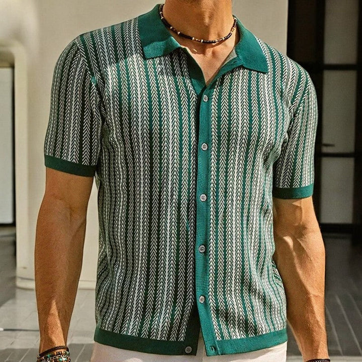 Camicia Uomo Cotone Colletto Classico Stile Smart Casual