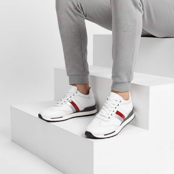 Sneakers Uomo con Rialzo Interno Supporto e Stabilità