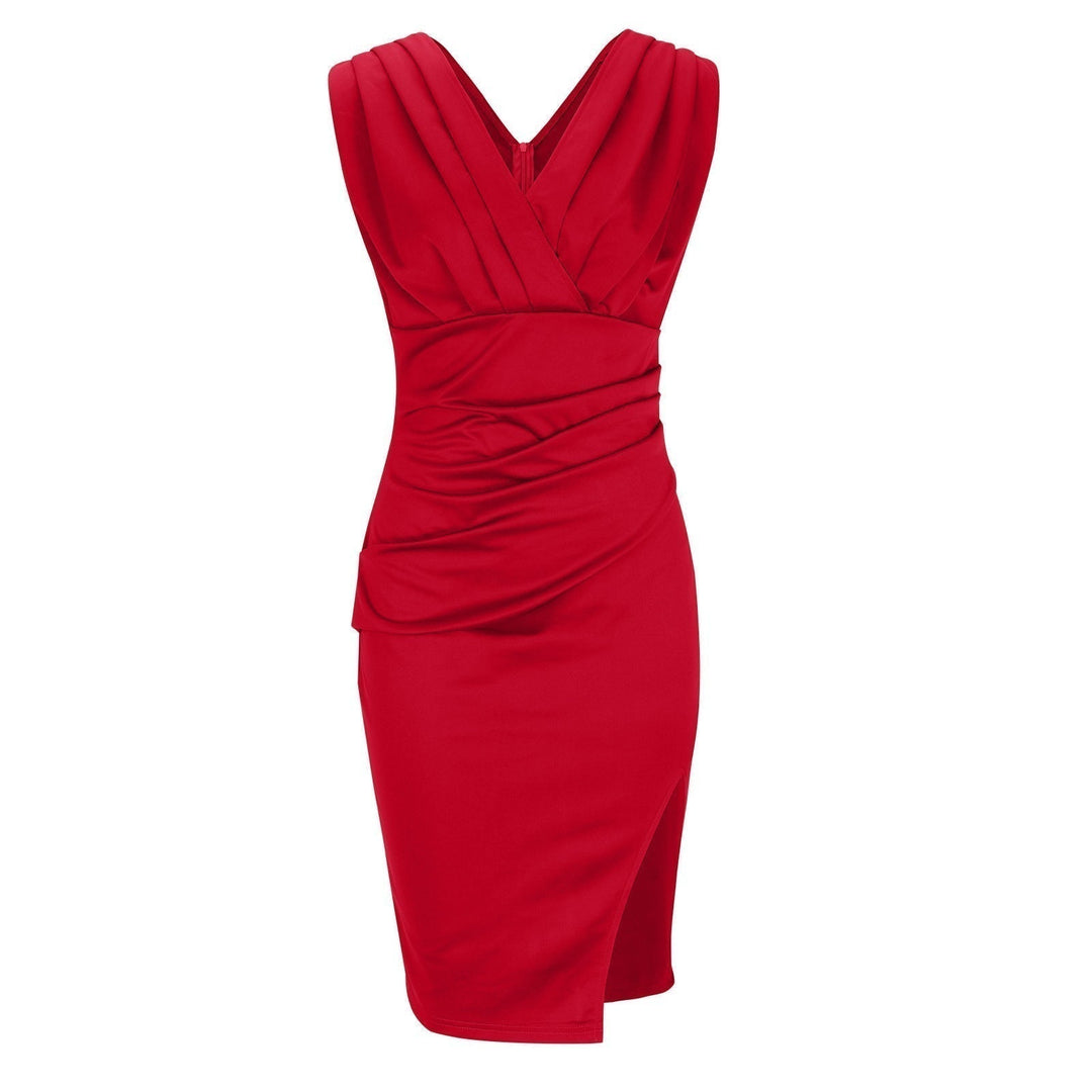 Abito Donna Attillato Silhouette Aderente Stile Elegante