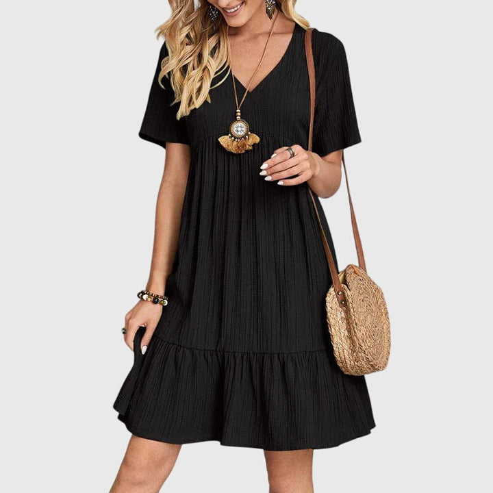 Abito Donna Elegante Taglio Valorizzante Vestibilità Lusinghiera