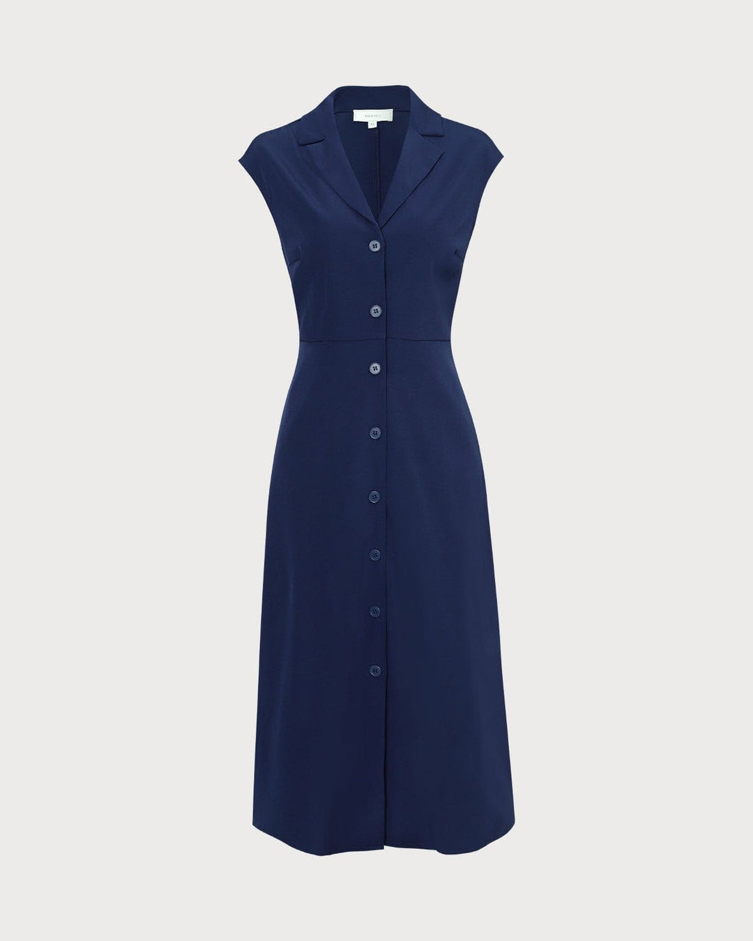 Abito Midi Donna Elegante Vestibilità Regolare