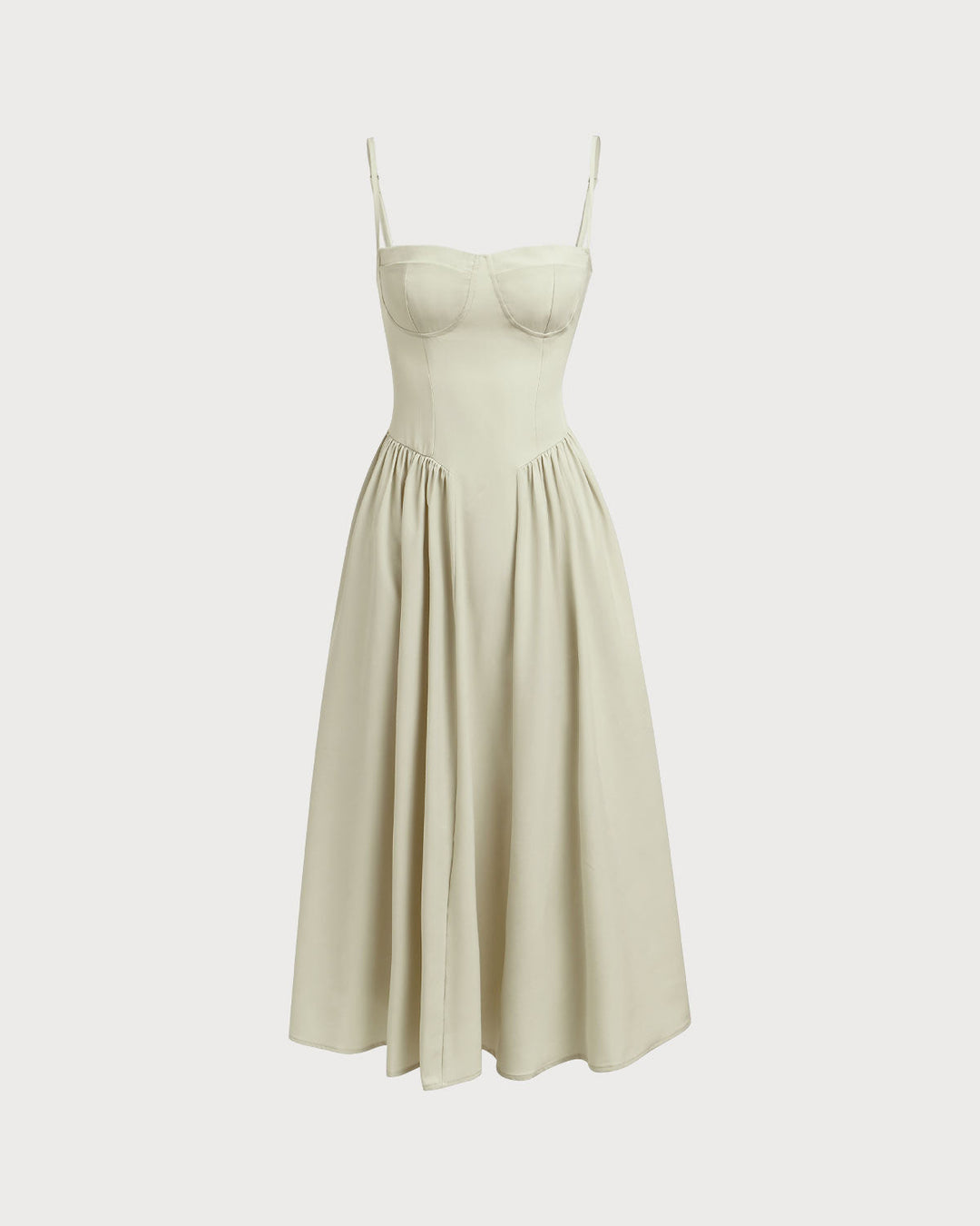Abito Midi Donna con Tasche Vestibilità Comoda