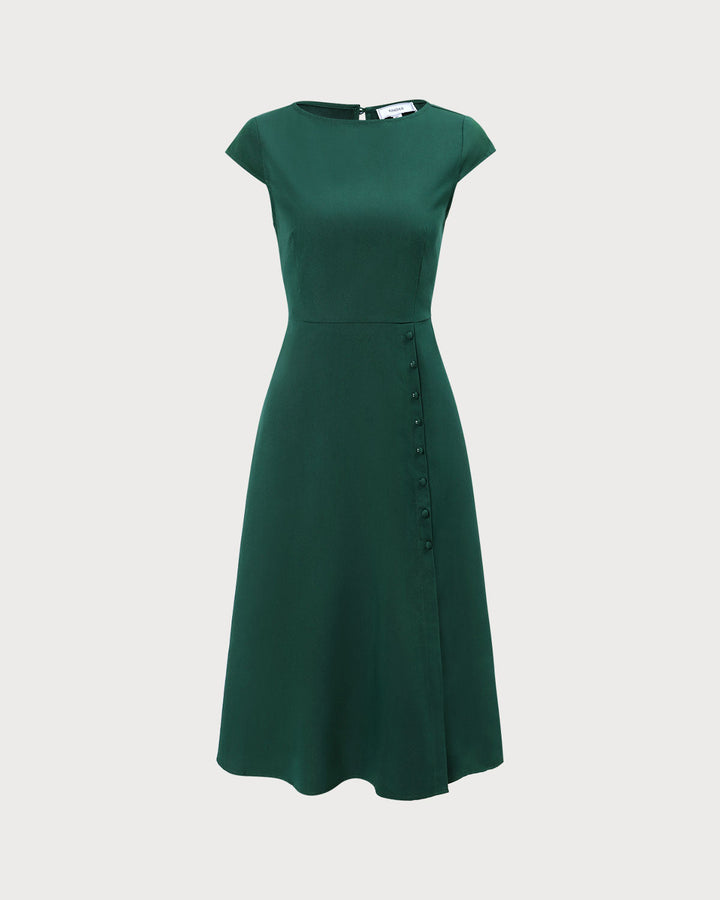 Abito Midi Donna Stile Elegante
