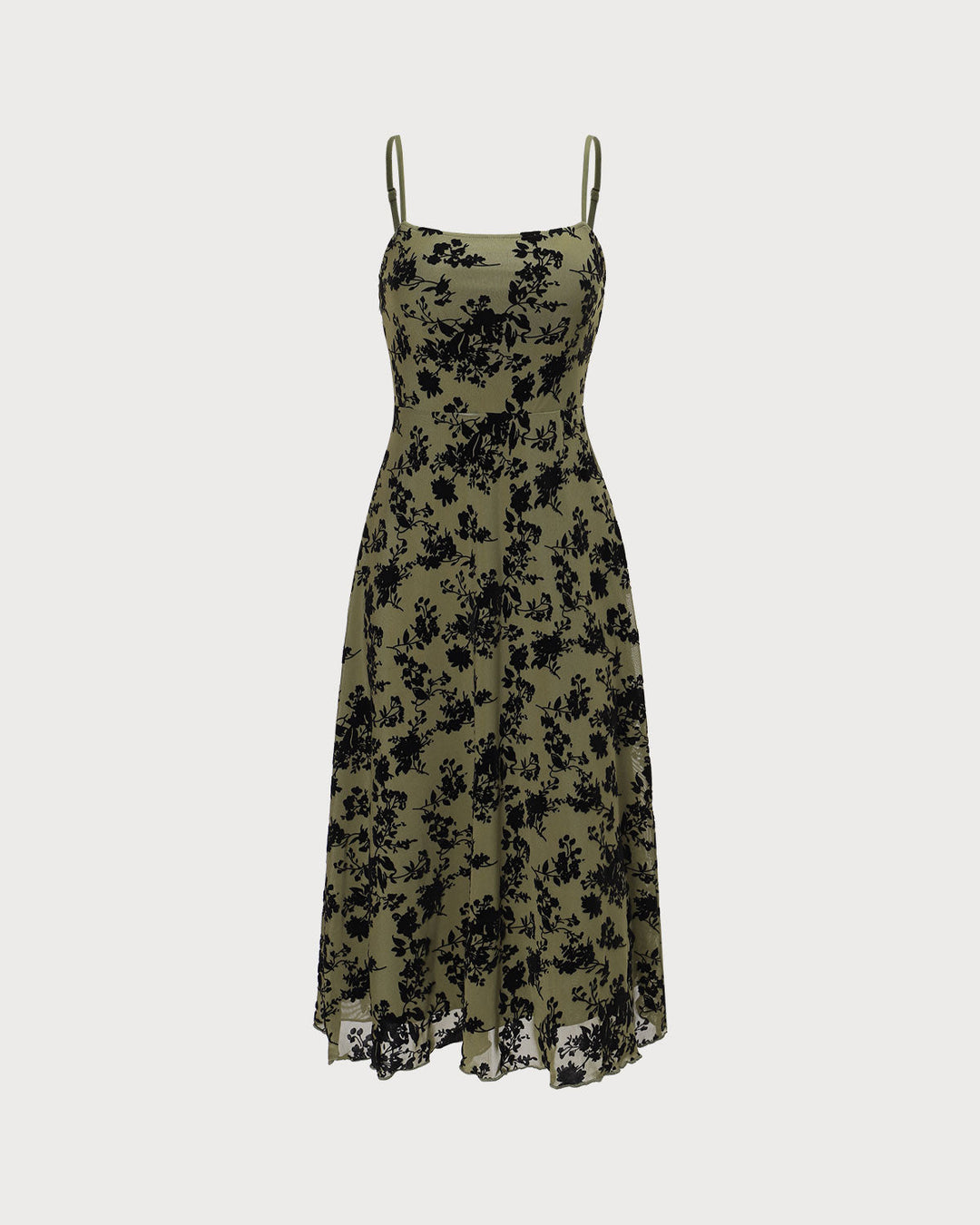 Abito Mini Donna Floreale Scollo a V Linea A