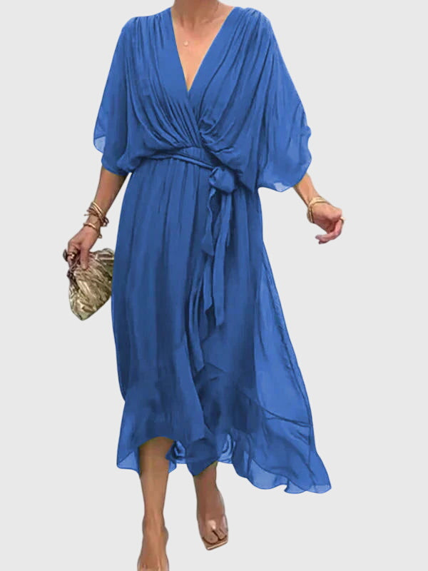 Abito Donna Elegante Vestibilità Slim Design Raffinato