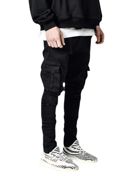 Jeans Uomo con Tasche Laterali Regular Fit