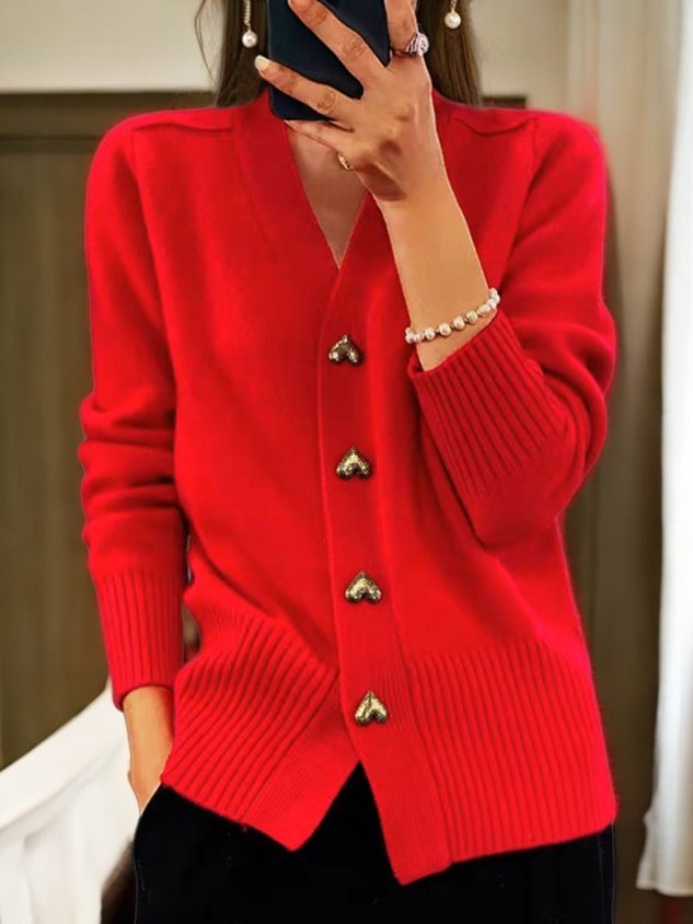 Cardigan Donna in Maglia Calda e Morbida