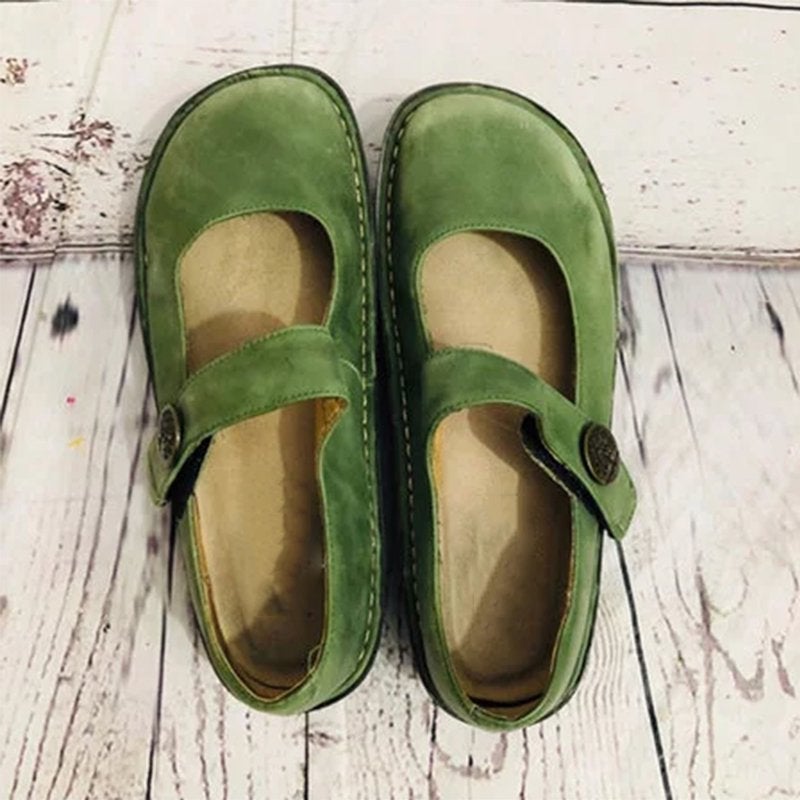 Scarpe Donna Pelle Scamosciata Comode Suola Morbida Casual