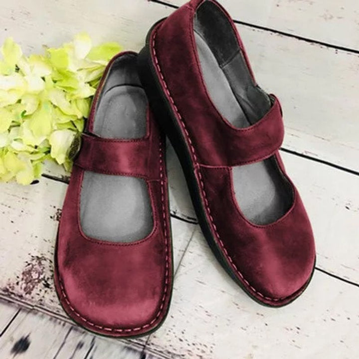 Scarpe Donna Pelle Scamosciata Comode Suola Morbida Casual