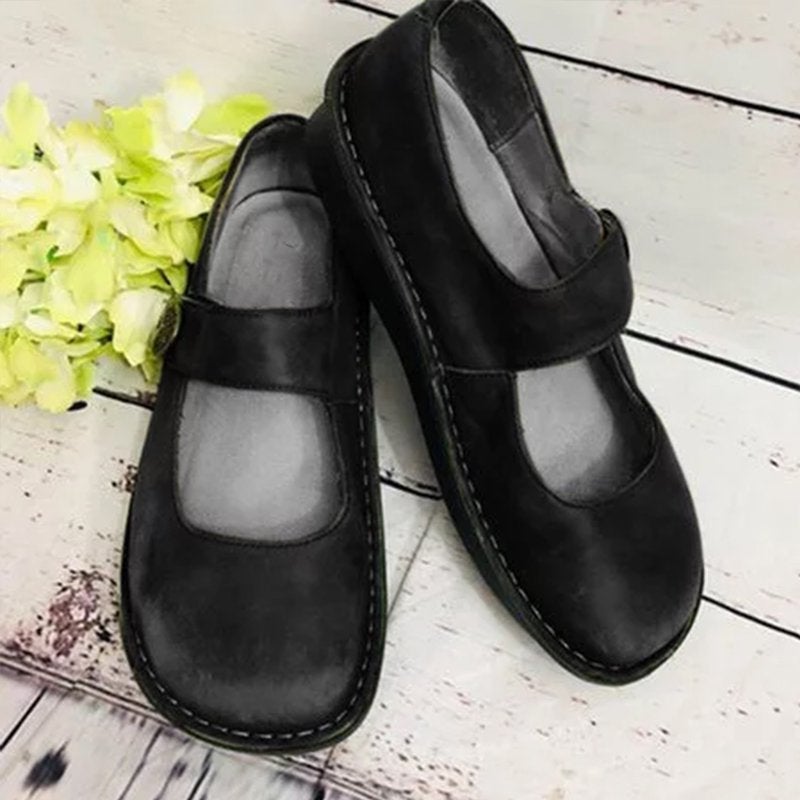 Scarpe Donna Pelle Scamosciata Comode Suola Morbida Casual