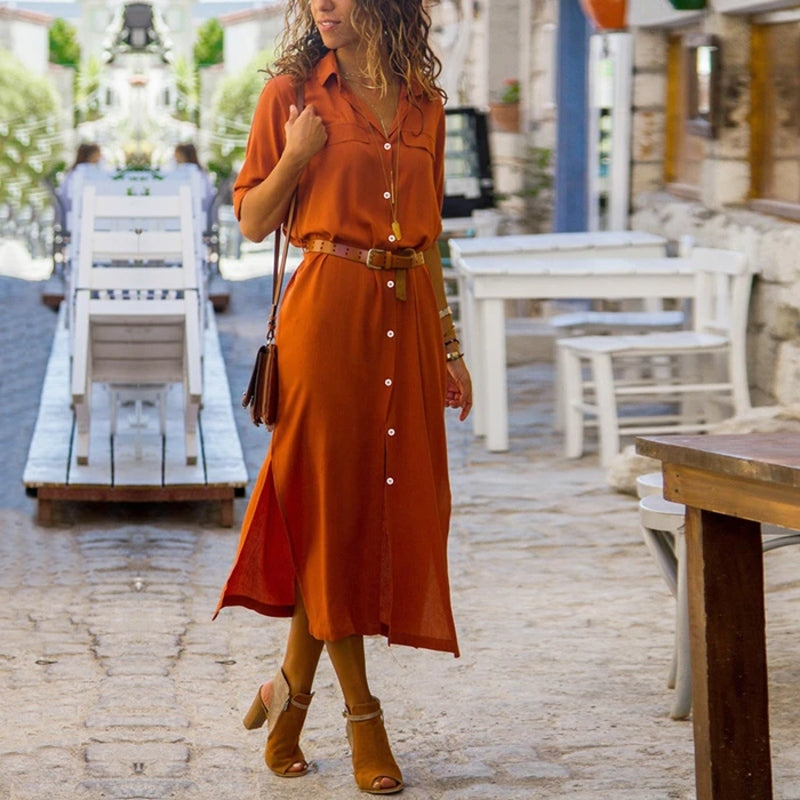 Abito Estivo Donna Stile Chic Vestibilità Regular - Vesarelli