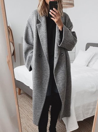 Cappotto Donna Estivo Doppi Bottoni Oversize - Vesarelli