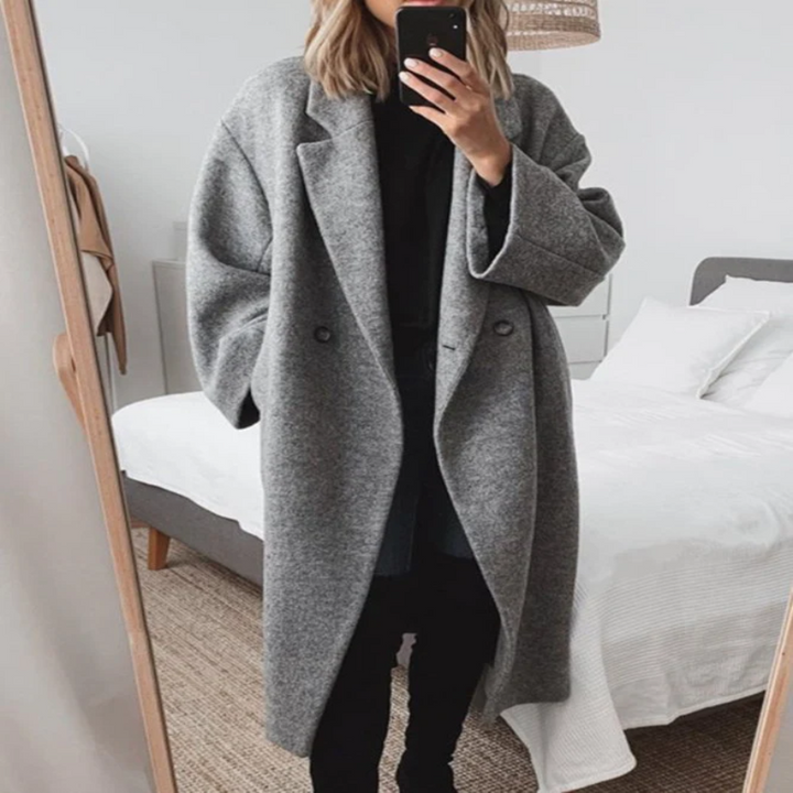 Cappotto Donna Classico Invernale Taglio Dritto - Vesarelli