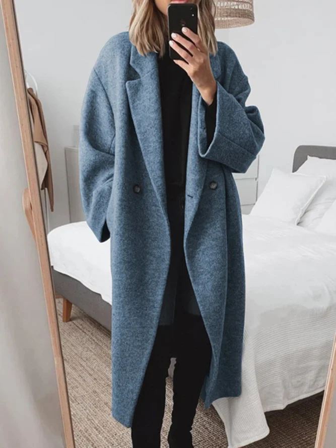 Cappotto Donna Classico Invernale Taglio Dritto
