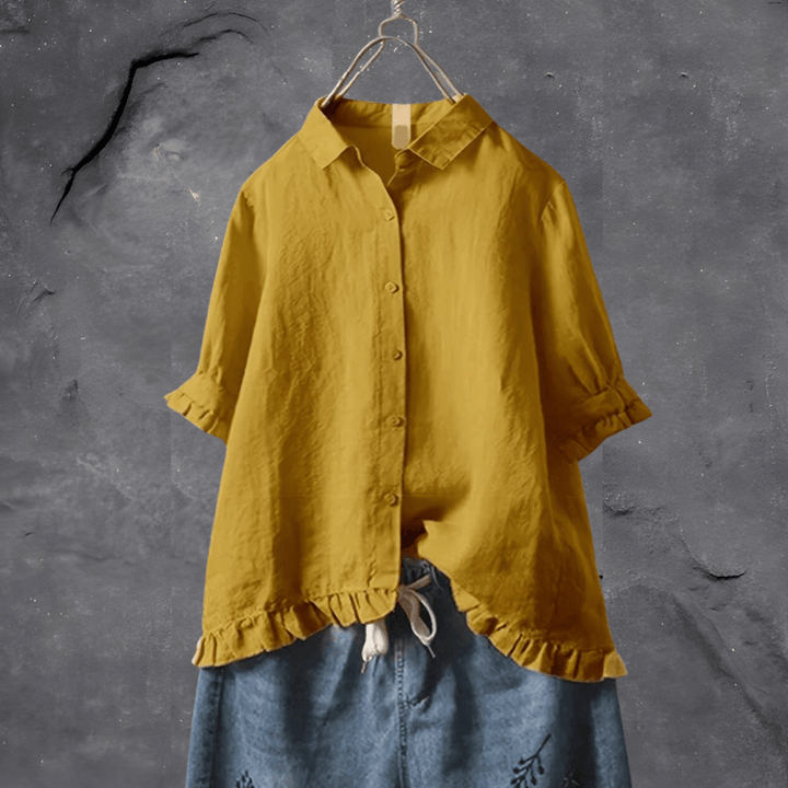 Camicia Donna in Cotone Elegante Vestibilità Confortevole - Vesarelli