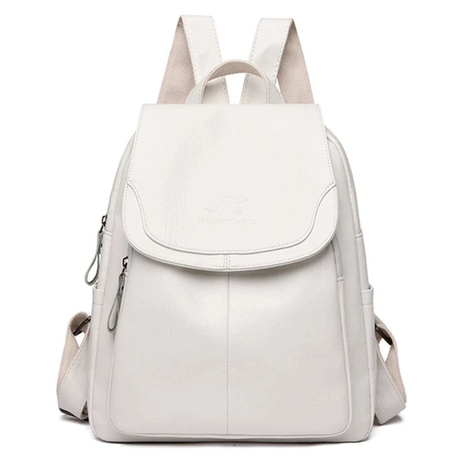 Zaino Donna in Pelle Antifurto Design Sicuro