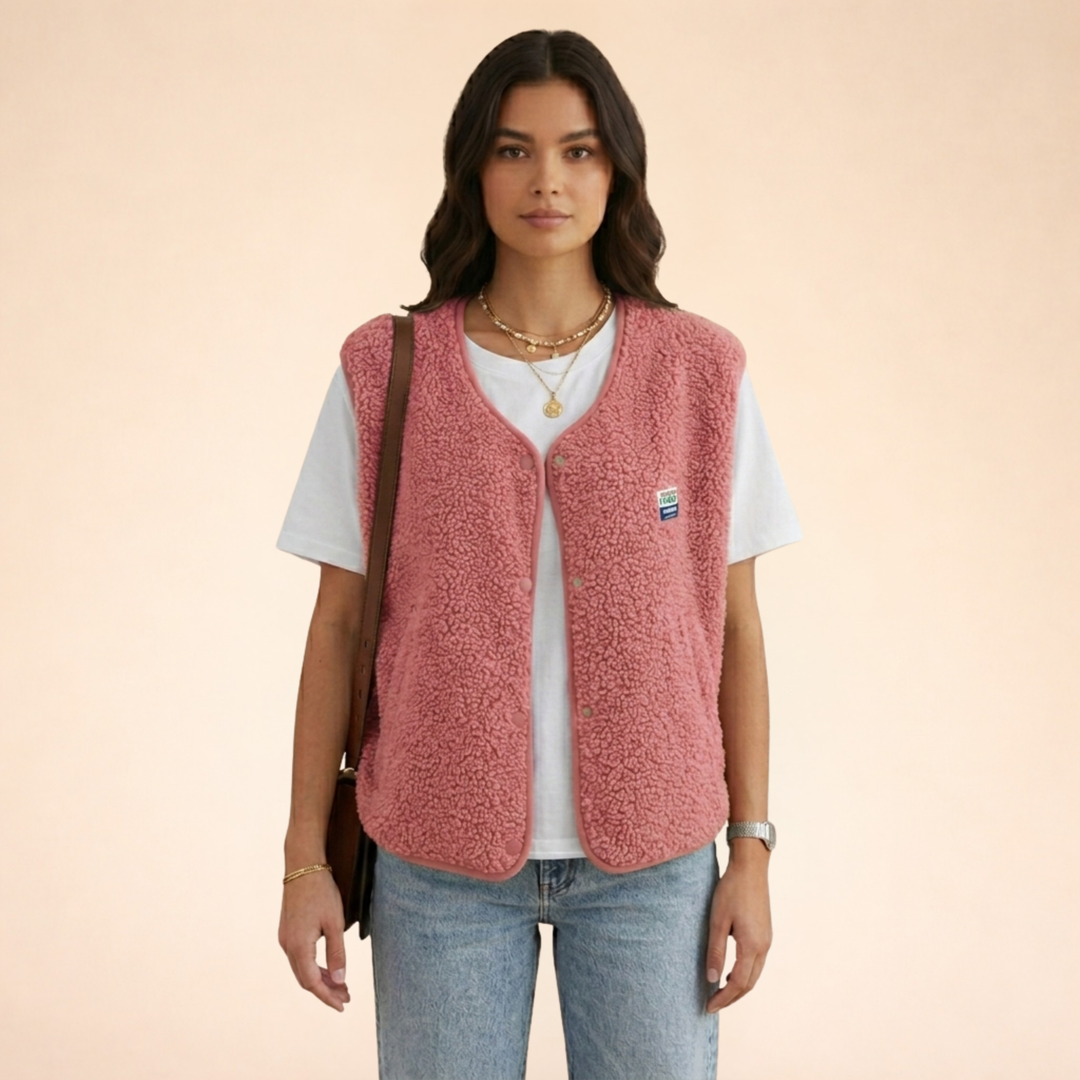 Gilet Donna in Pile Morbido e Comodo