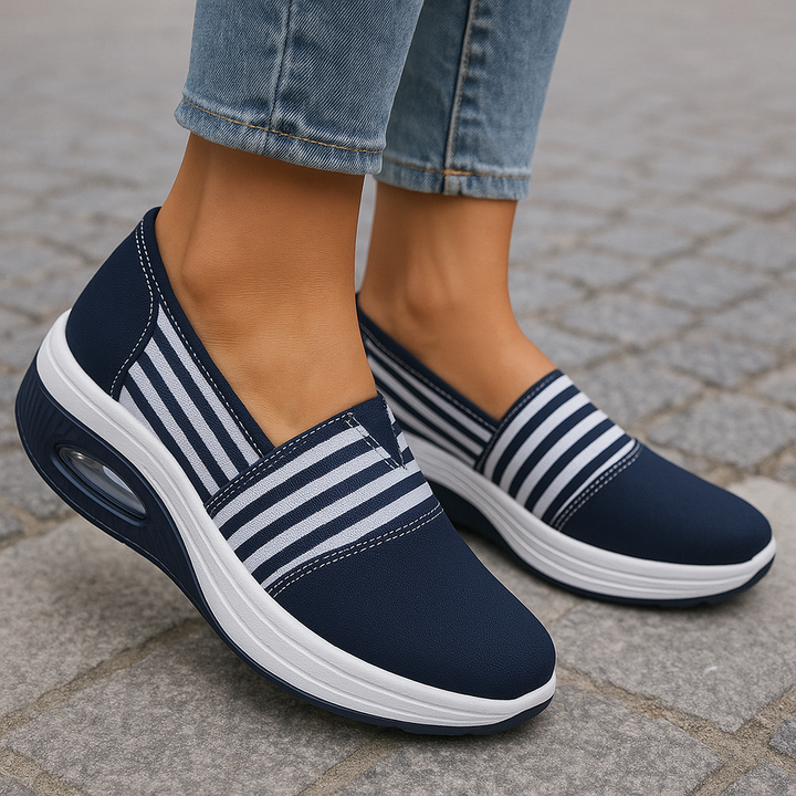 Scarpe Donna Comode Tessuto Morbido Facili da Indossare - Vesarelli