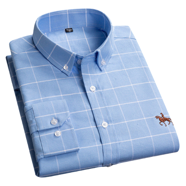 Camicia Uomo Cotone Elegante Vestibilità Classica - Vesarelli