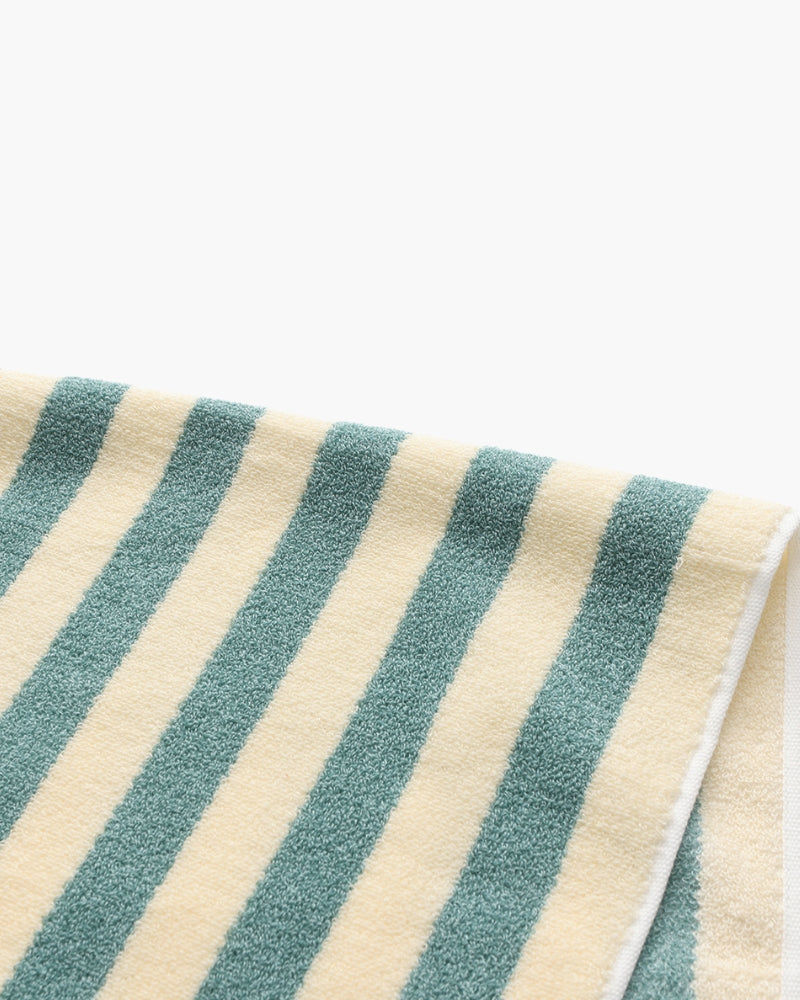 Asciugamano Unisex Cotone Spugna Compatto a Strisce