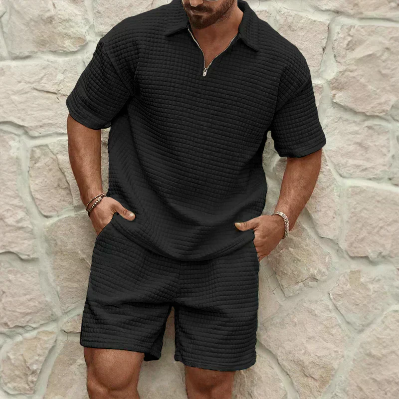 Set Estivo Uomo Polo e Shorts Classici