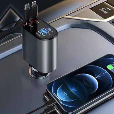Caricabatterie Auto Digitale Universale Portatile - Vesarelli