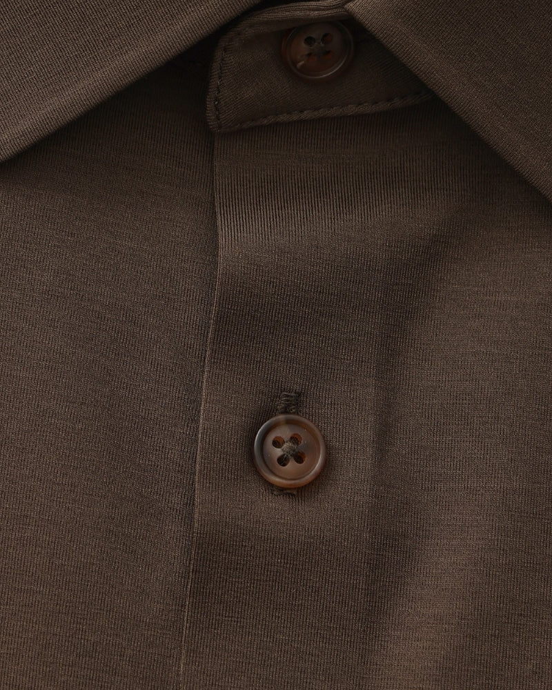 Camicia Uomo Cotone Elasticizzato Vestibilità Moderna