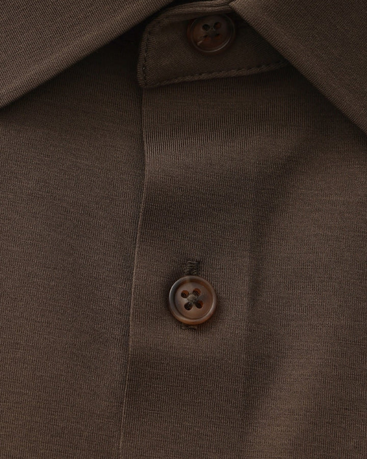 Camicia Uomo Cotone Elasticizzato Vestibilità Moderna