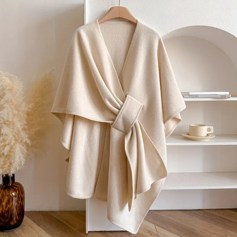 Cappotto Donna Antivento Scialle Elegante