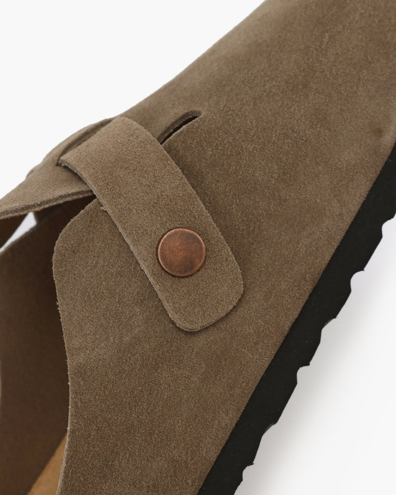 Zoccoli Donna in Suede Comfort Elegante Quotidiano