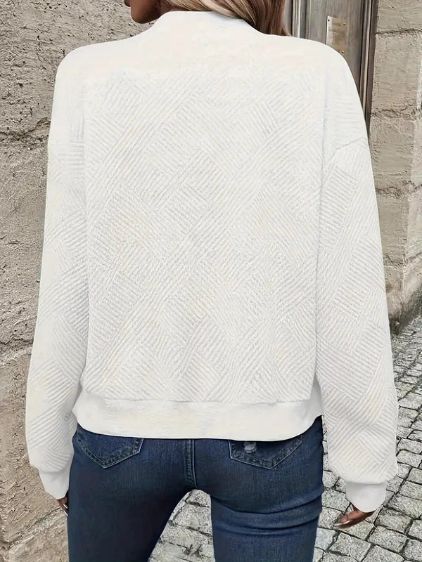 Bomber Donna Leggero in Tessuto con Cerniera Comodo - Vesarelli