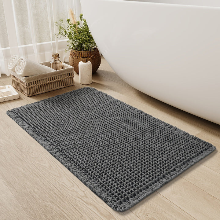 Tappetino Bagno Unisex in Microfibra Antiscivolo Asciugatura Rapida