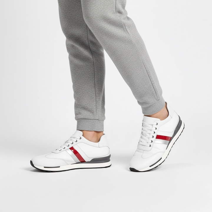 Sneakers Uomo con Rialzo Interno Supporto e Stabilità