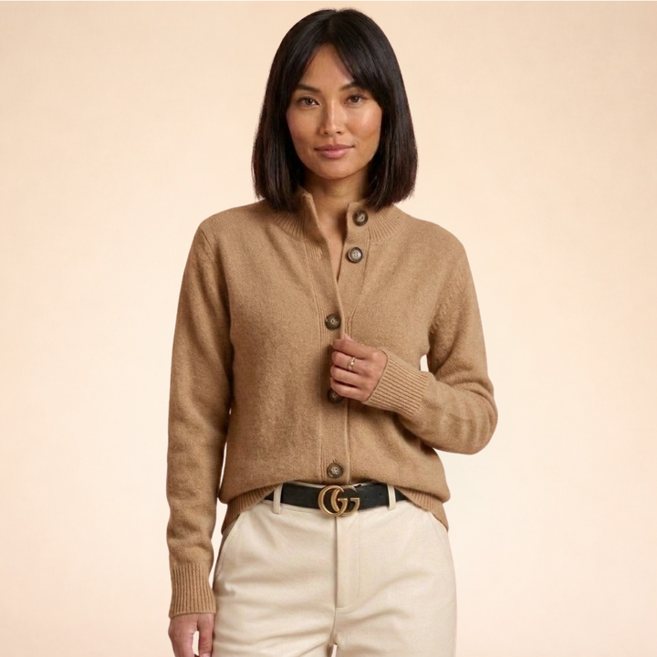 Cardigan Donna Morbido Vestibilità Comoda