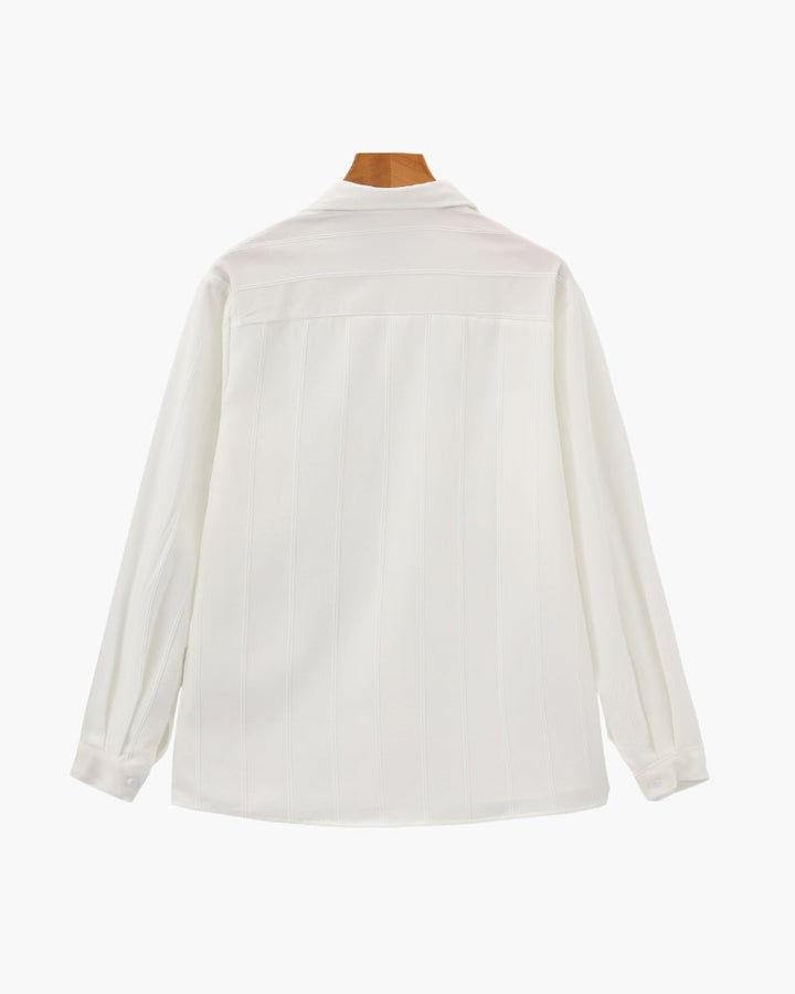 Camicia Uomo Cotone Comfort Stile Elegante Slim Fit
