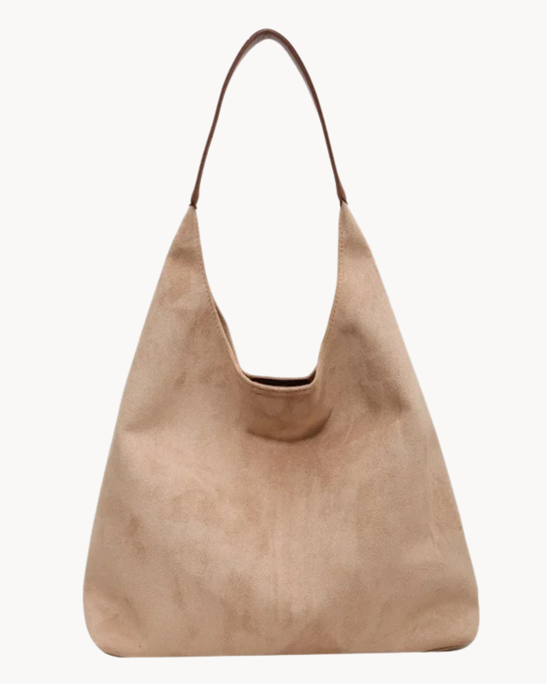 Borsa Hobo Donna in Pelle Scamosciata Elegante Versatile