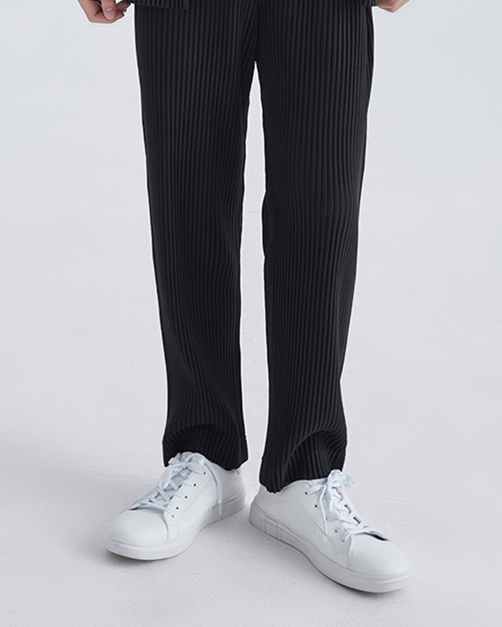 Pantaloni Uomo in Cotone a Coste Vestibilità Comfort