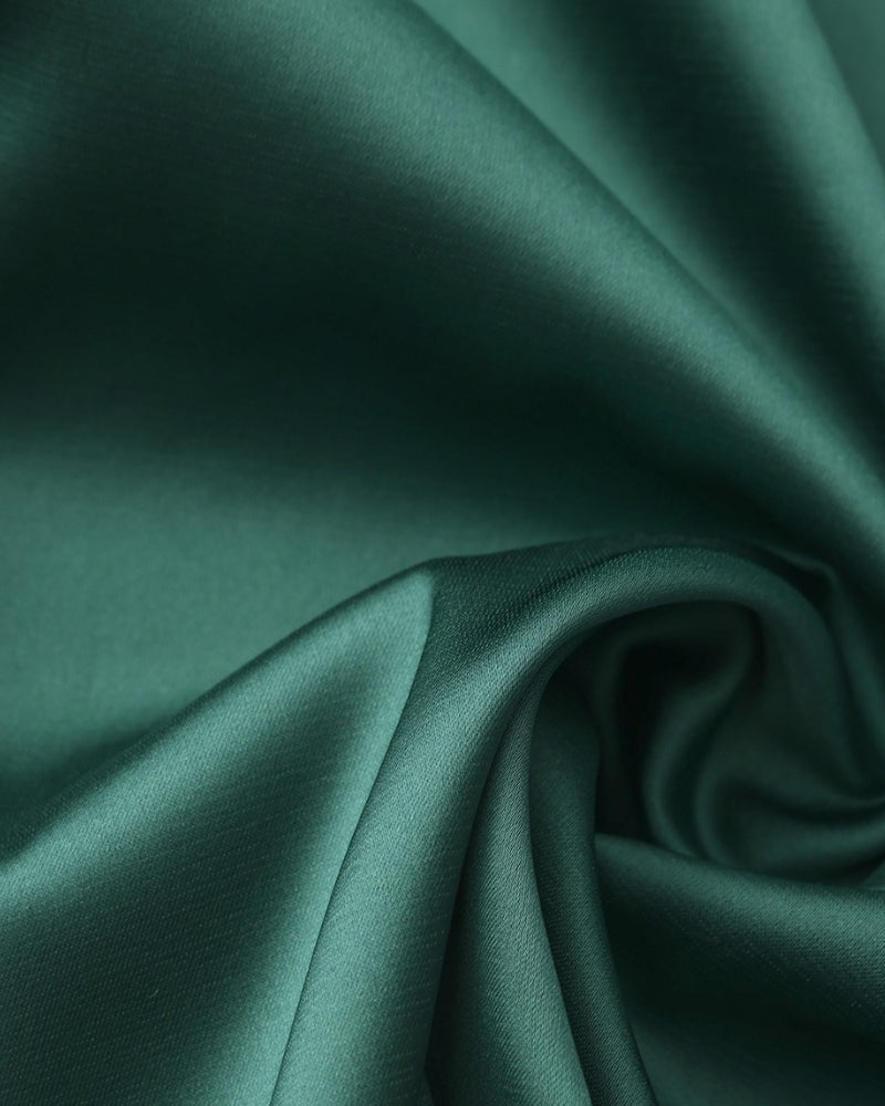 Abito Slip Donna in Satin Vestibilità Fluida