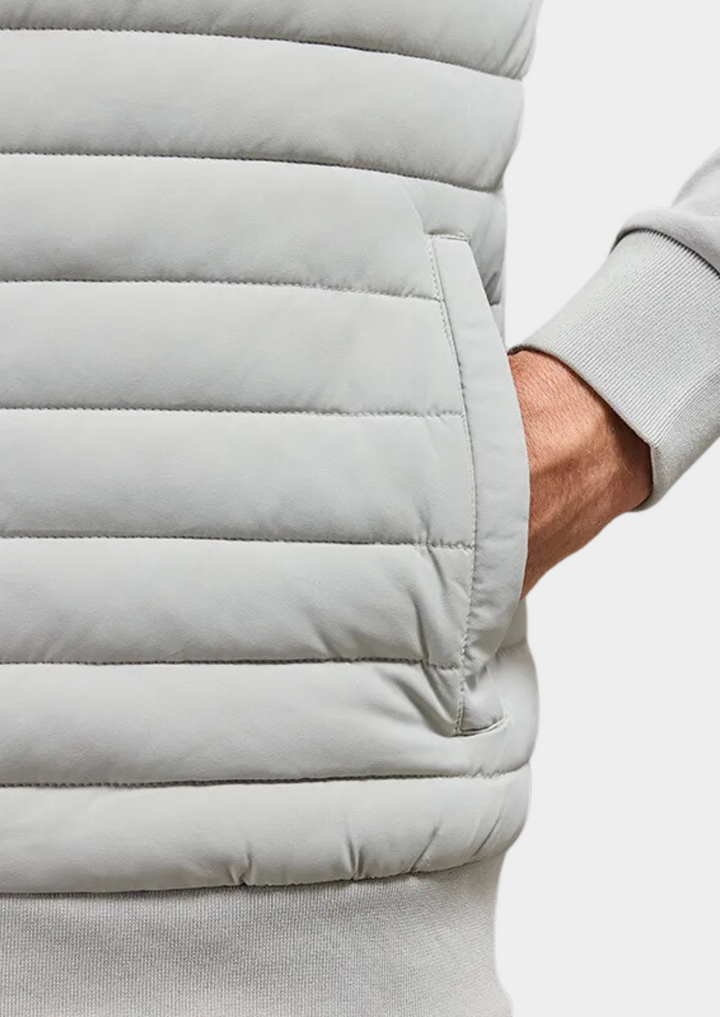 Giacca Ibrida Uomo Tessuto Tecnico Vestibilità Comfort
