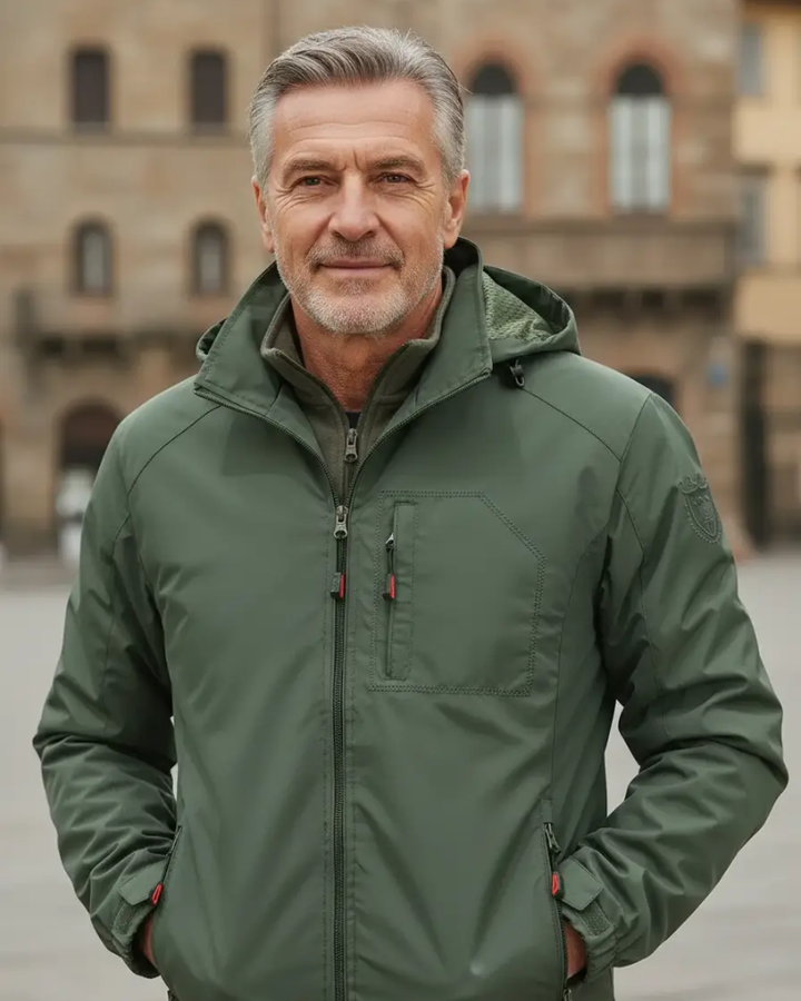 Giacca Uomo Leggera Comfort Vestibilità Classica