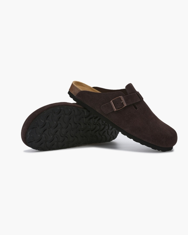 Zoccoli Donna in Suede Comfort Elegante Quotidiano